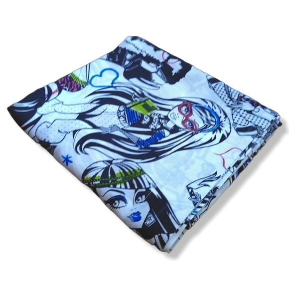 Monster High OG Ghouls Rule Twin Flat Sheet / Fabric - Picture 2 of 9